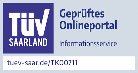 TÜV Geprüftes Onlineportal
